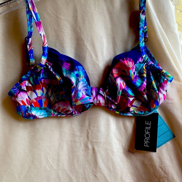 Gottex Underwire SwimSuit Top New With Tags